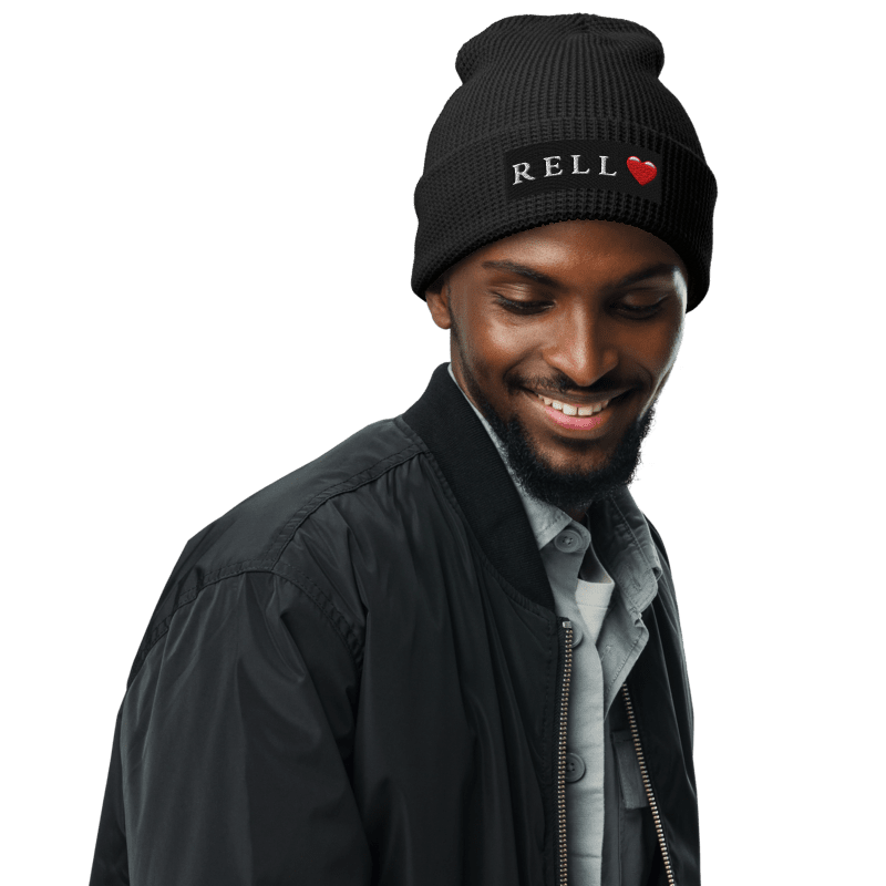 RELL❤️  |  Broken Heart Waffle Beanie